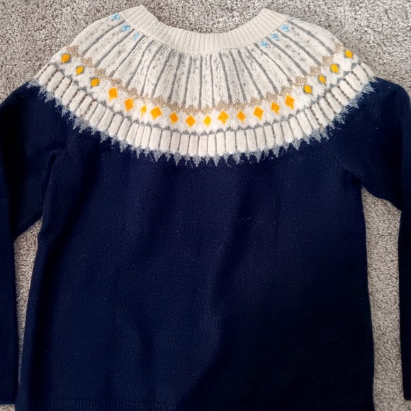 Cute and warm blue sweater. Size M - Picture 4 of 8